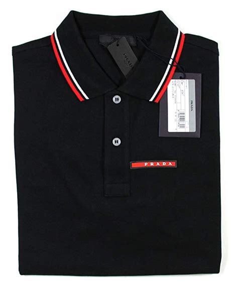 prada slim fit t shirt|prada polo shirts for men.